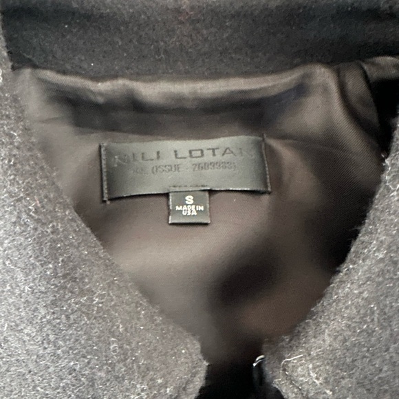 Nili Lotan Amaury Wool-Blend Double Breasted Coat, S - Picture 8 of 15